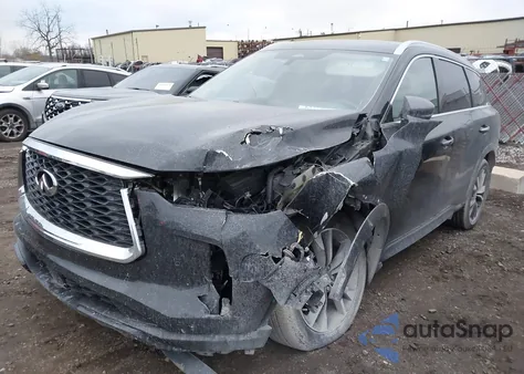 2025 Infiniti Qx60 Luxe Awd из США, поврежденный, VIN 5N1AL1FS3SC343022